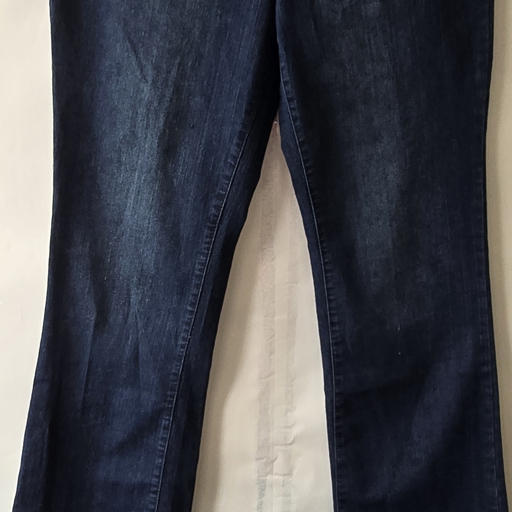 Baccini Women's Dark Blue Straight Leg Jeans